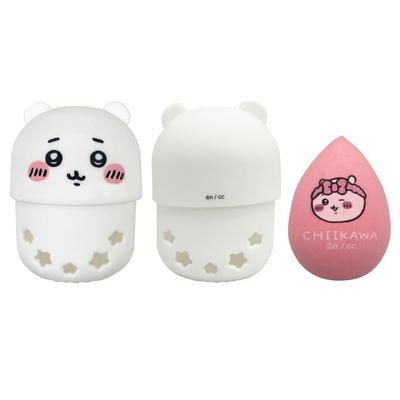 Esponja de Maquillaje Chiikawa con Estuche CW46276 chiikawa Linda Bajo Precio Nagano Maquillaje Esponja 3D Base de Maquillaje Líquido Polvo <Chiikawa>