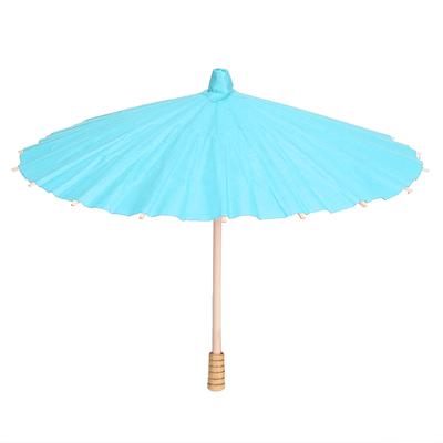 White Blank Paper Umbrella Colorful Oil Paper Umbrella for Kids DIY Painting Craft