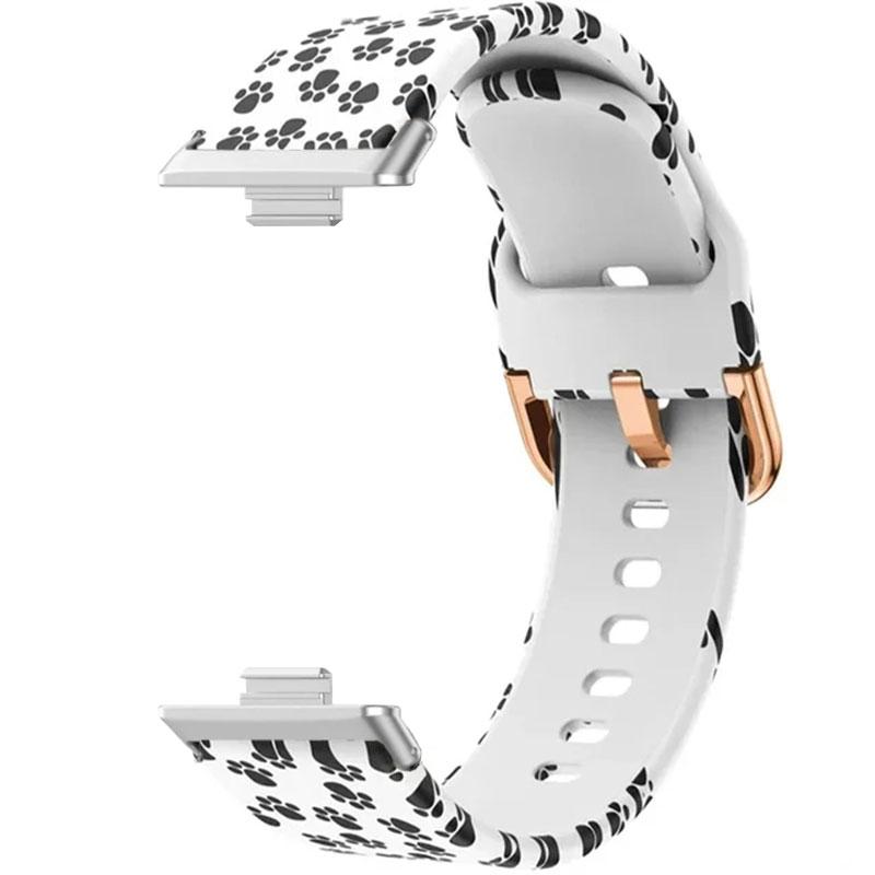 Bedrucktes Gummiarmband für Huawei Watch Fit 3, Ersatzarmband, Smartwatch-Armband, Correa, Huawei Watch Fit3, Watch Band