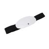 Lumbar Massager EMS Pulse Heating Waist Body Slimming Massage Belt Abdominal Massager White