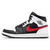 Air 1 Mid Chile Red Unisex Sneakers White Black 554724-075