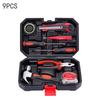 19/43/120 Piece Hand Tool Kit Set with Toolbox MultiFunctional Household DIY Tool Set with Screwdriver Hammer Wrench Pliers Tape