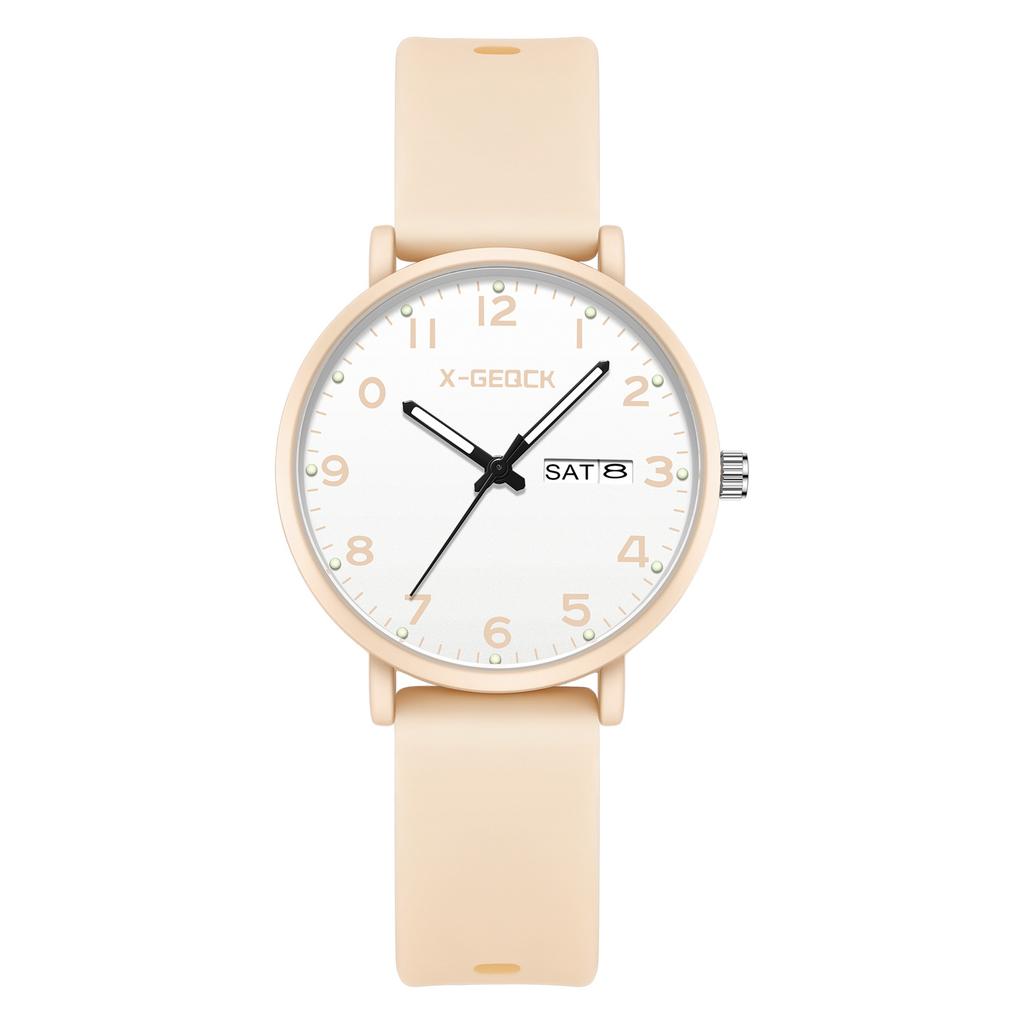 Test Watches For Women, Junior High School Entrance Examination, High School Students, Children, Girls, Pointers, Light Tone, Non-Mechanical Watches