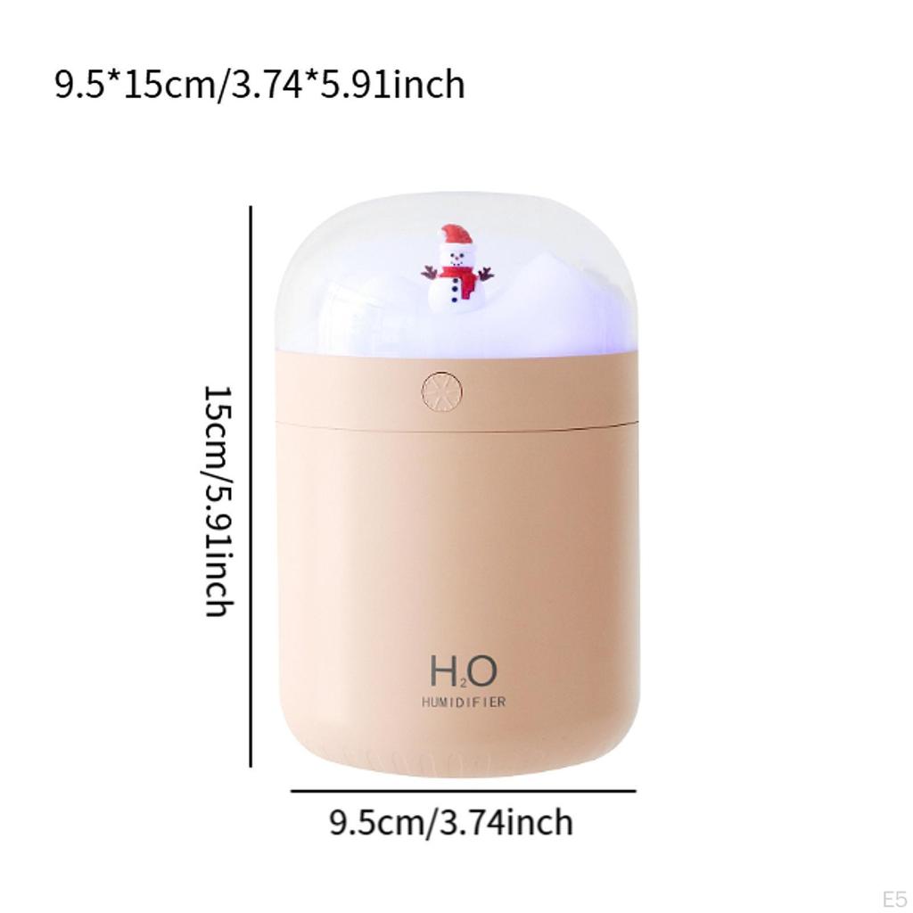 Compact Air Humidifier with Soothing Night Light for Home And Office
