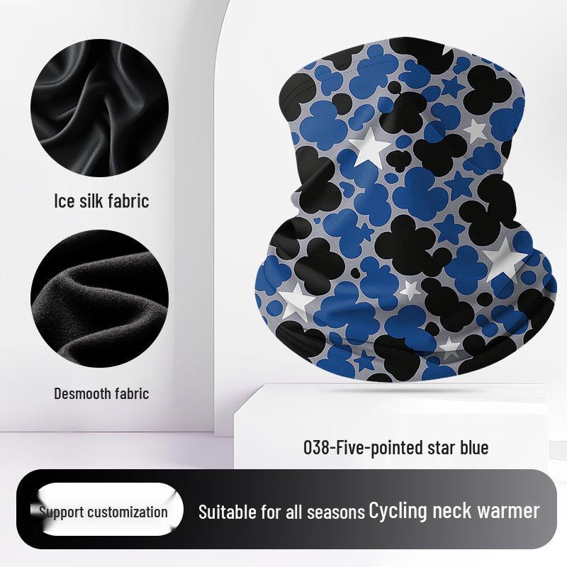 Summer Ice Silk Sun Protection Neck Gaiter & Multifunctional Headscarf
