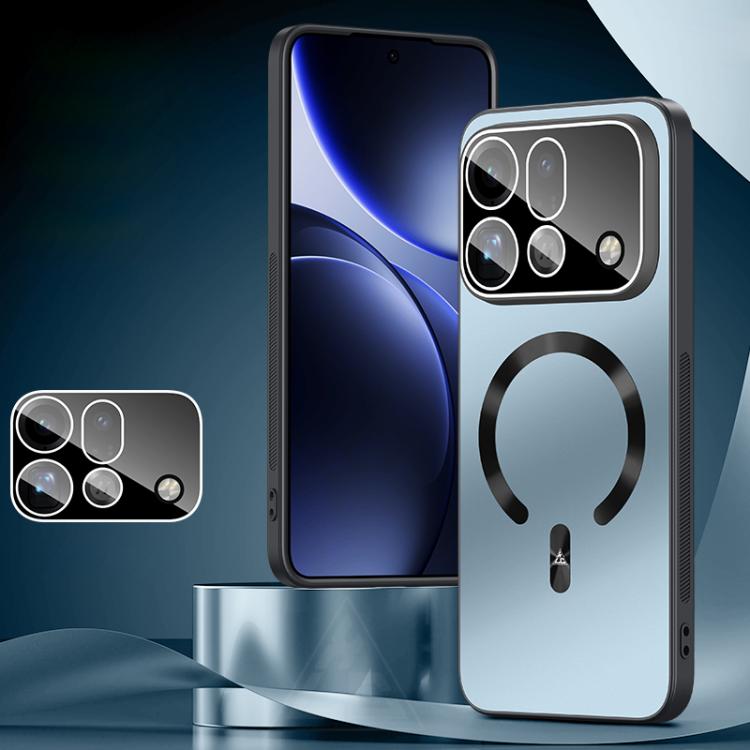 Eis-Stil Magnetische Explosionsgeschützte Linsenfolie Integrierte PC Stoßfeste Handyhülle Für OPPO Reno16 Pro 5G Global