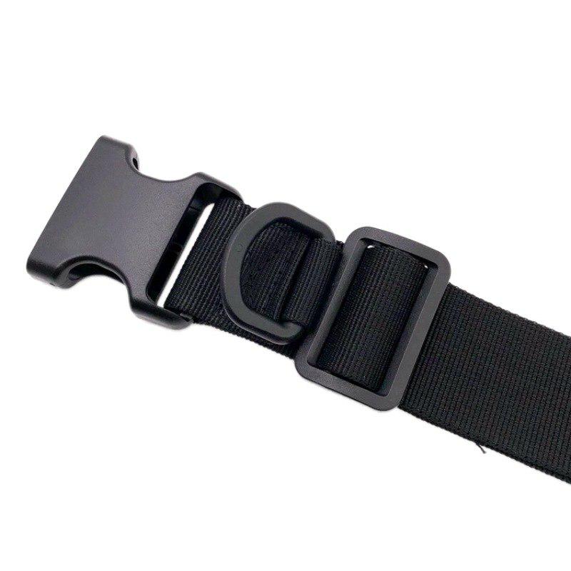 Adjustable Tactical Belt Military Nylon Waist Belt with Metal Buckle Waist Belt Heavy Duty Training