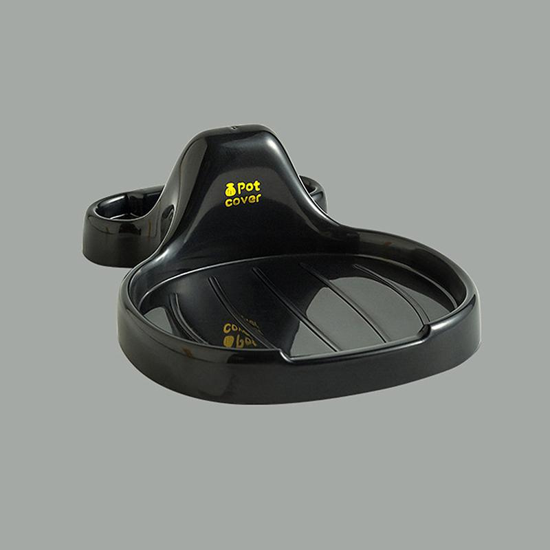 

Household Pot Lid Holder With Drip Tray Sitting Kitchen Pot Lid No Drilling Required