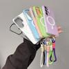 Matte for Magsafe Lanyard Case for Samsung Galaxy S25 S26 Ultra S23 S22 Plus S24 FE A16 A56 A55 Wrist Strap Candy Color Cover