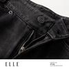 ELLE Women's High-Waist Wide-Leg Jeans