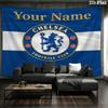 Chelsea F Custom Name Wall Tapestry Aesthetic Wall Hanging Printed Fabric Blanket Decorative Tapestries for Bedroom Living Room Home Decor