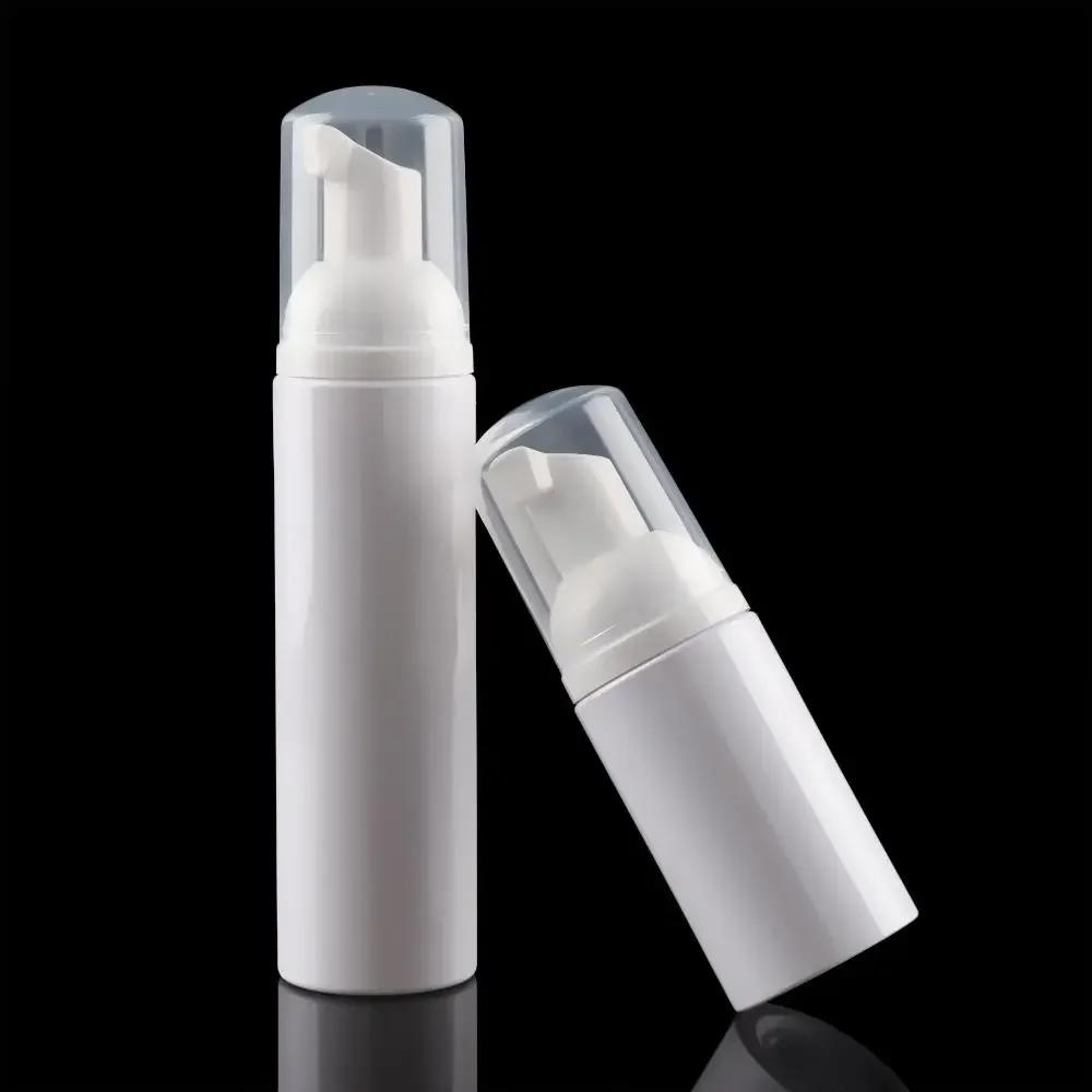 Botella de Plástico Espumosa de 30/50/60/80 ML Dispensador de Líquido para Espumas de Jabón, Espuma Champú Loción Gel de Ducha, Botellas Cosméticas con Bomba de Espuma