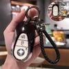 Fashion  Car Remote Key Case Cover Shell For Mercedes Benz A C E S G Class GLC CLE CLA GLB GLS W177 W205 W213 W222 X167 AMG A1