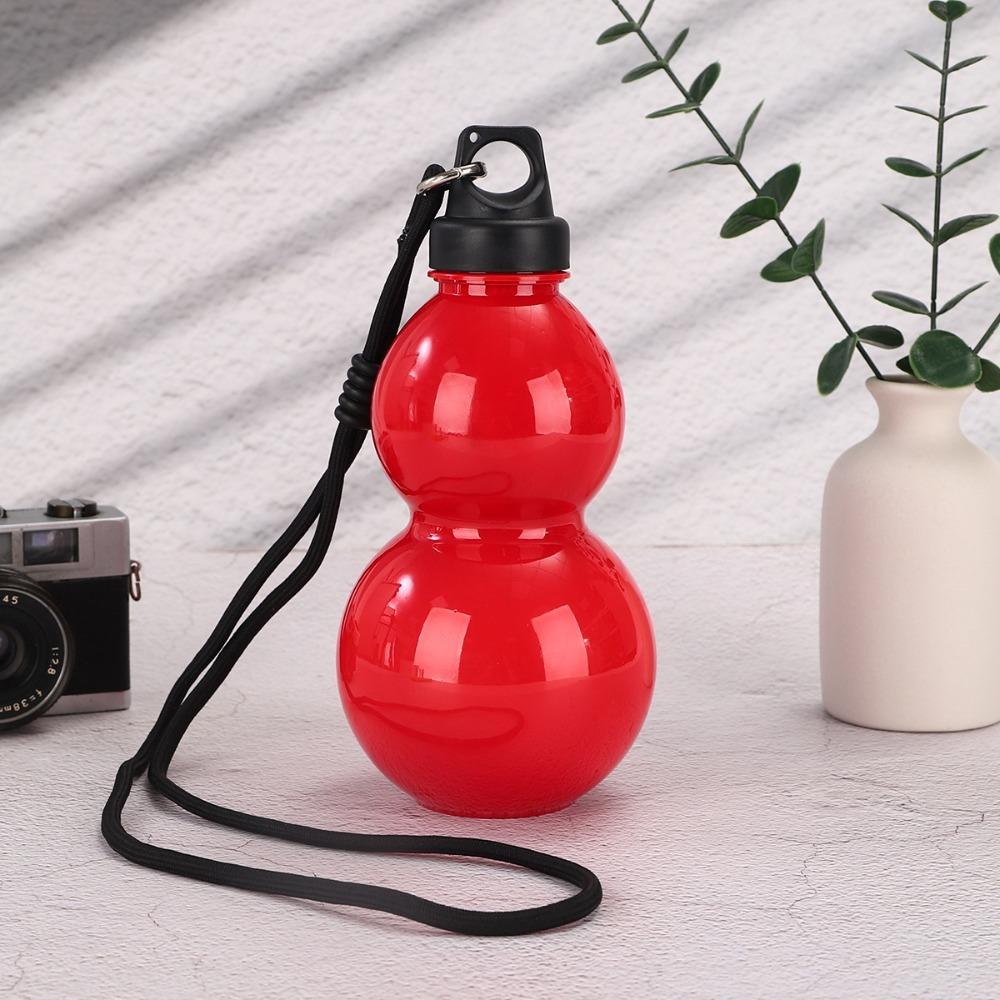 

750 мл ПК Бутылка для воды-тыква 750 мл Кувшин для воды Винтажная бутылка для вина Спорт Red 2