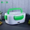 Portable Rechargeable Electric Lunch Box for Car and Home - Self-Heating, Insulated Food Warmer
