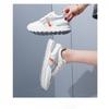 Fashionable New Comfortable And Breathable Sports Shoes For Women Spring And Autumn Mesh Round Toe Lace Up Casual Flat Shoes