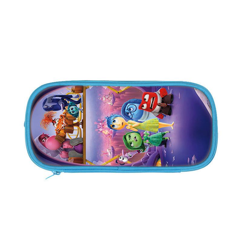 Inside Out Brain Characters Pencil Case With Large Capacity For Students And Office Use