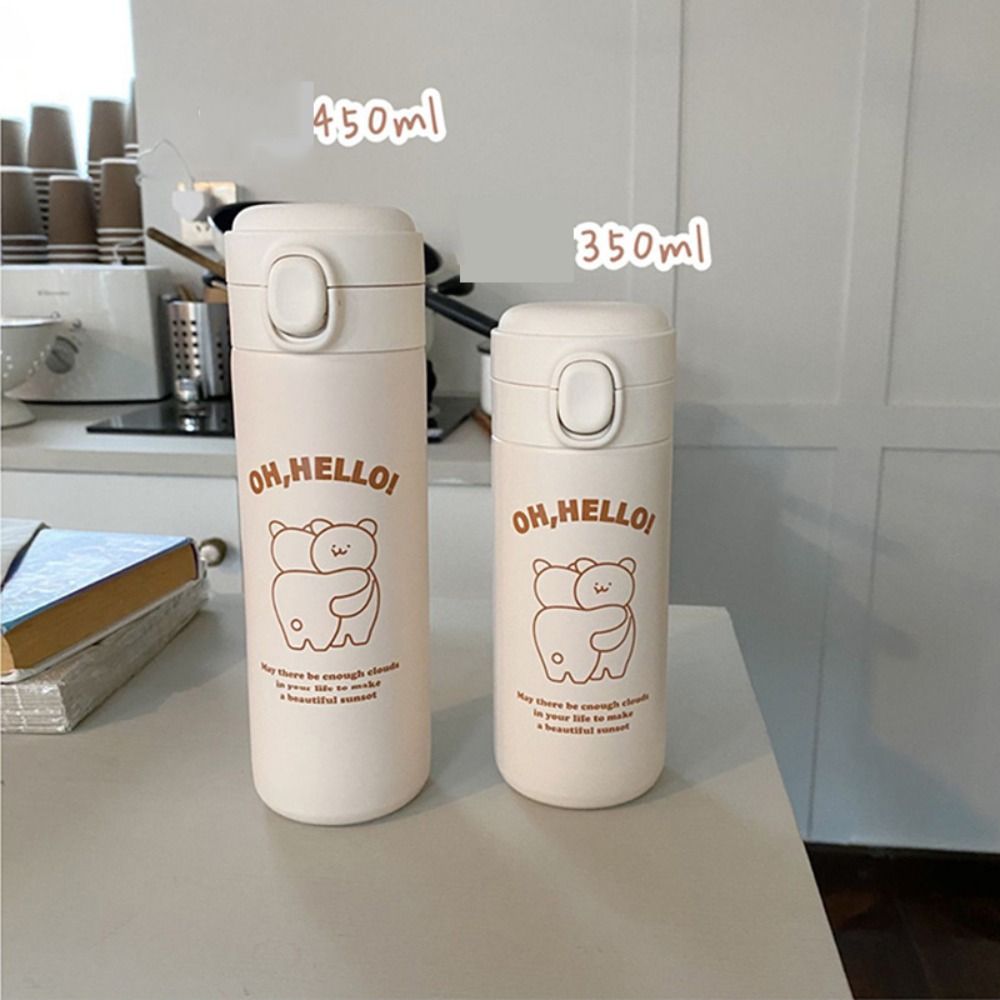 Drinkware Gifts 350ML/450ML Keep Warm Travel Water Bottle Water Bottle Vacuum Flask Thermos Mug
