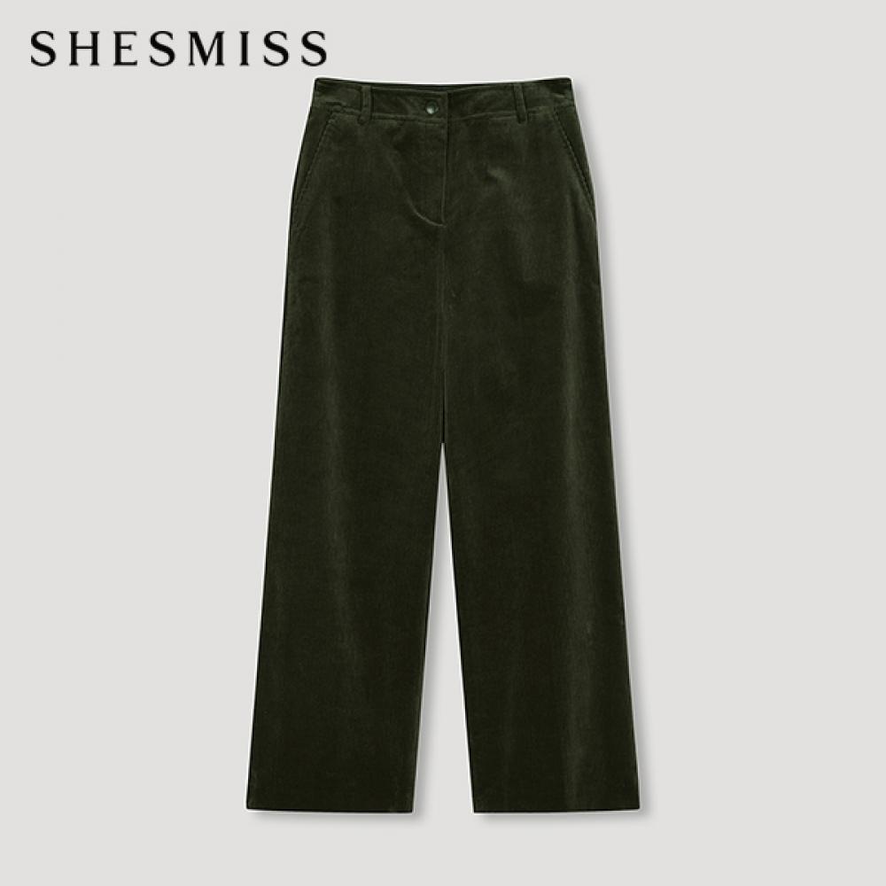 

She S Miss Широкие вельветовые брюки SwwSln41180 Gn painted/55