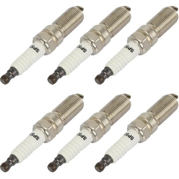 ECCPP Spark Plug Platinum Iridium Fit for Mazda for 6 2009-2012,for Mazda for CX- 2007-2012 Replacement for 5367 (6 Spark Plugs)