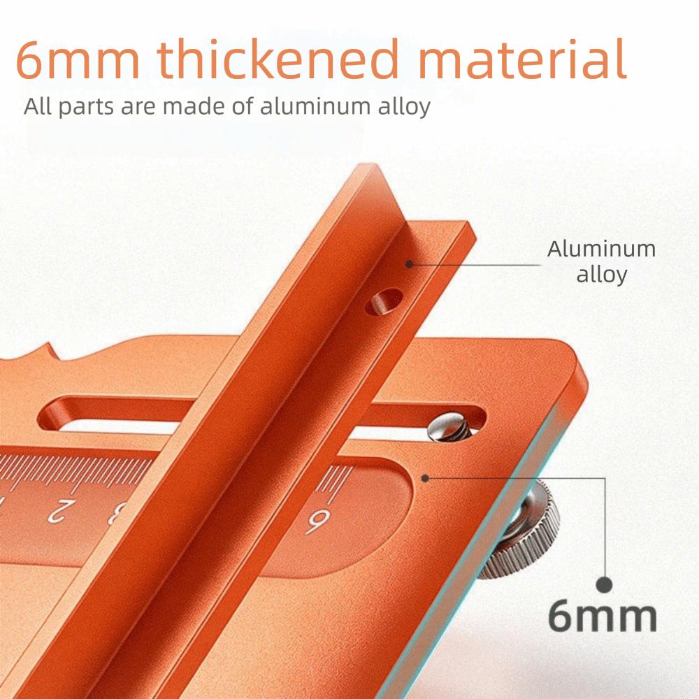Plunge Router Router Guide Fence Dual-fence Wood Router Accessory Router Base Plate Cutting Guide