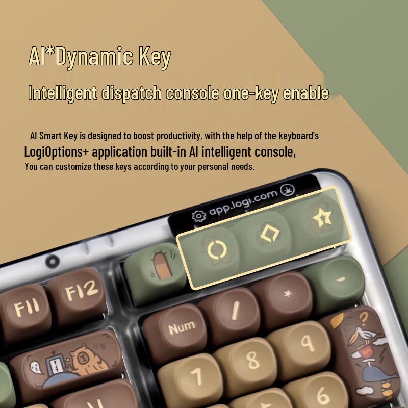 Logitech K98M Pet Paradise 98-Key Dual-Mode Mechanical Keyboard