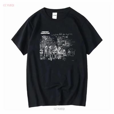 What We Did On Our Holidays Fairport Convention Folk Music Eastern Rain T Shirt Vintage Washed Homme Comfortable Slightly