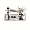 Micro Landscape Metal Sewing Machine Miniatures Decoration 1:12 Scale Length 3.5cm