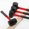 16/24 Oz Double Face Rubber Hammer Heavy Duty Mallet with Insulated Hand Tool Anti-Slip Grip for Installation DIY