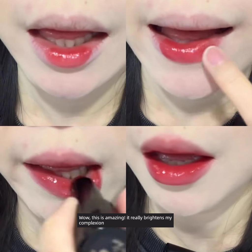 Natural-Looking Nude Lipstick Multi-Use Stick, Clear and Moisturizing, Mirror-Like Finish, Low Saturation, Brightening Effect, Official Flagship Store