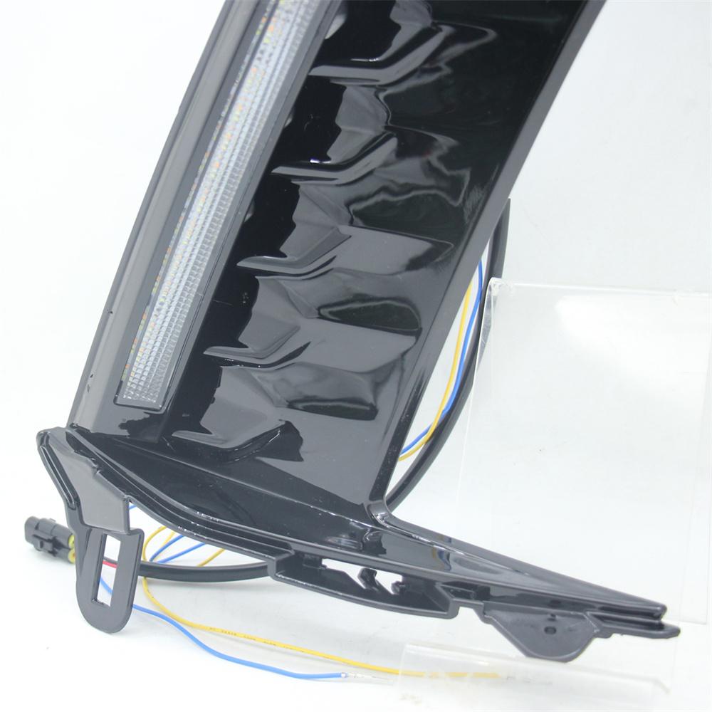 2x Daytime Running Light Fog Light with Turn Signal For Toyota Camry SE XSE 2025