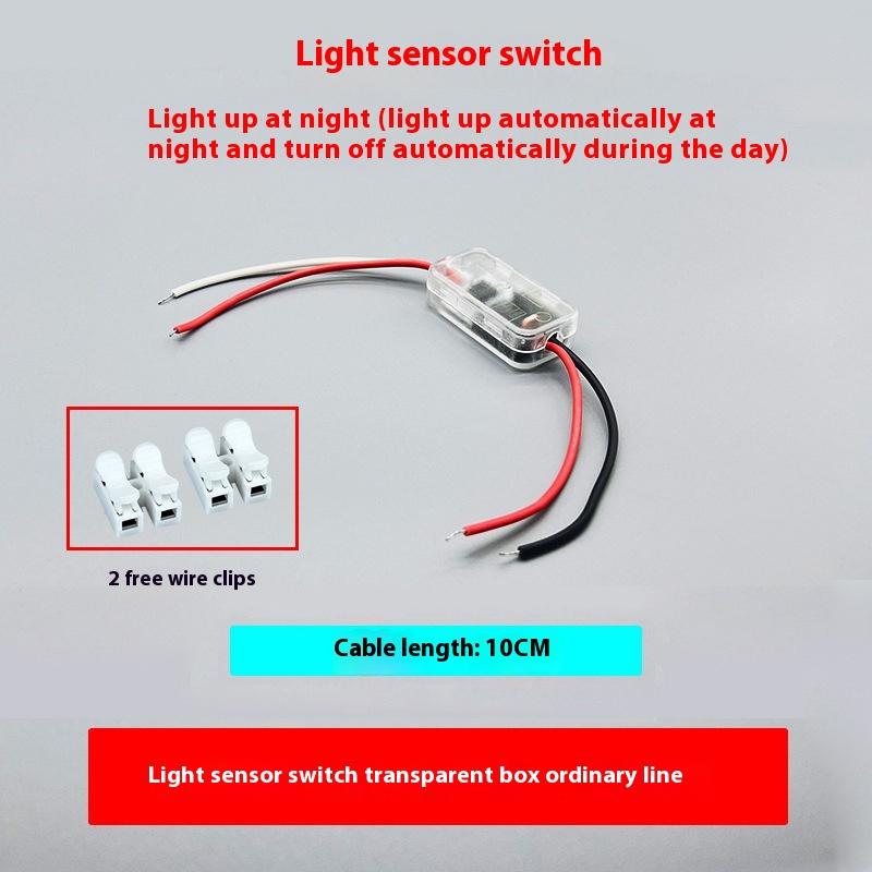 1 Set Dc 3.7V 5V 12V 24V 5A Light Sensor Switch Work In Night Or Day Automatic Auto On Off Photocell Street Light Switch