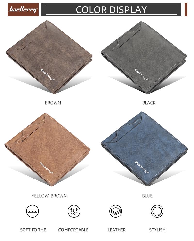 Korean Men's Business Wallet - High-End Multi-Card Holder