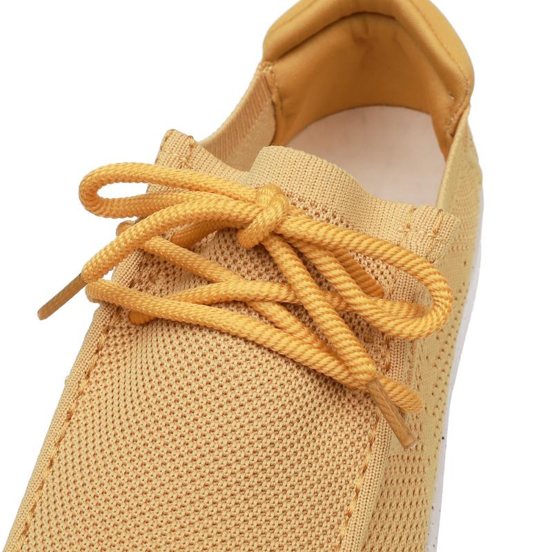 Men's Green Fabric Sports Shoes - Summer Casual Shoes, Lightweight and Breathable Daily Loafers, Minimalist Casual Shoes Yijiao