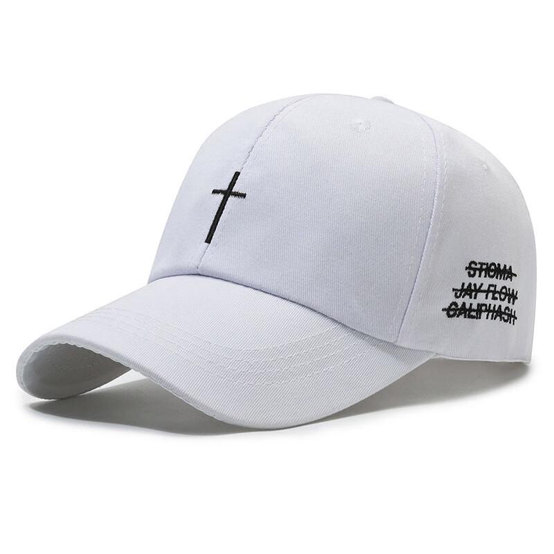Embroidered Cross Baseball Cap