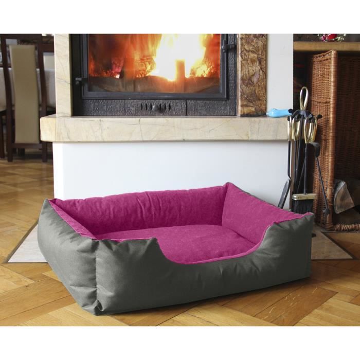 Lit Pour Chien - BedDog® - LUPI - 55x40cm - Couleur PASSION-ROCK - Rectangulaire