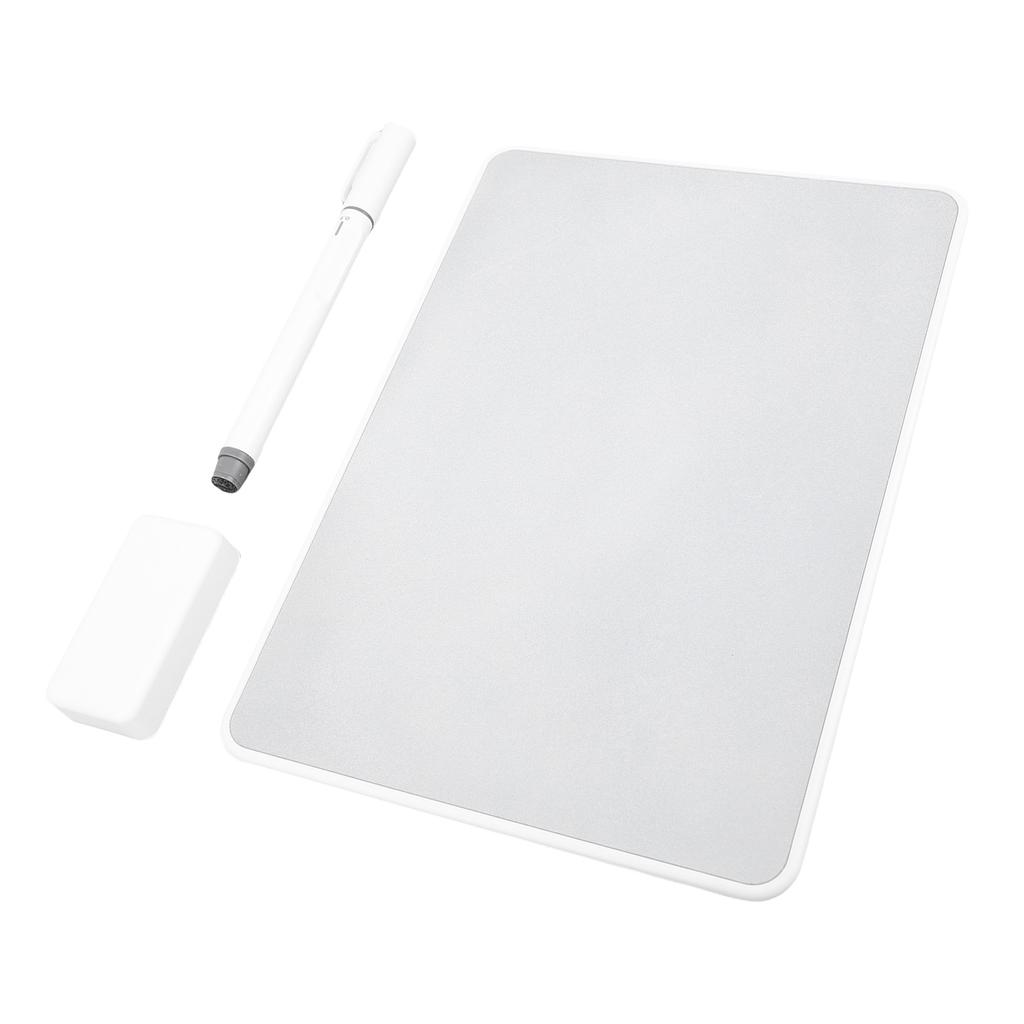 Magnetic Writing Board A5 Erasable Reusable Magnetic Drawing Board with 0.8mm Pen Tip for Kitchen Home School Office