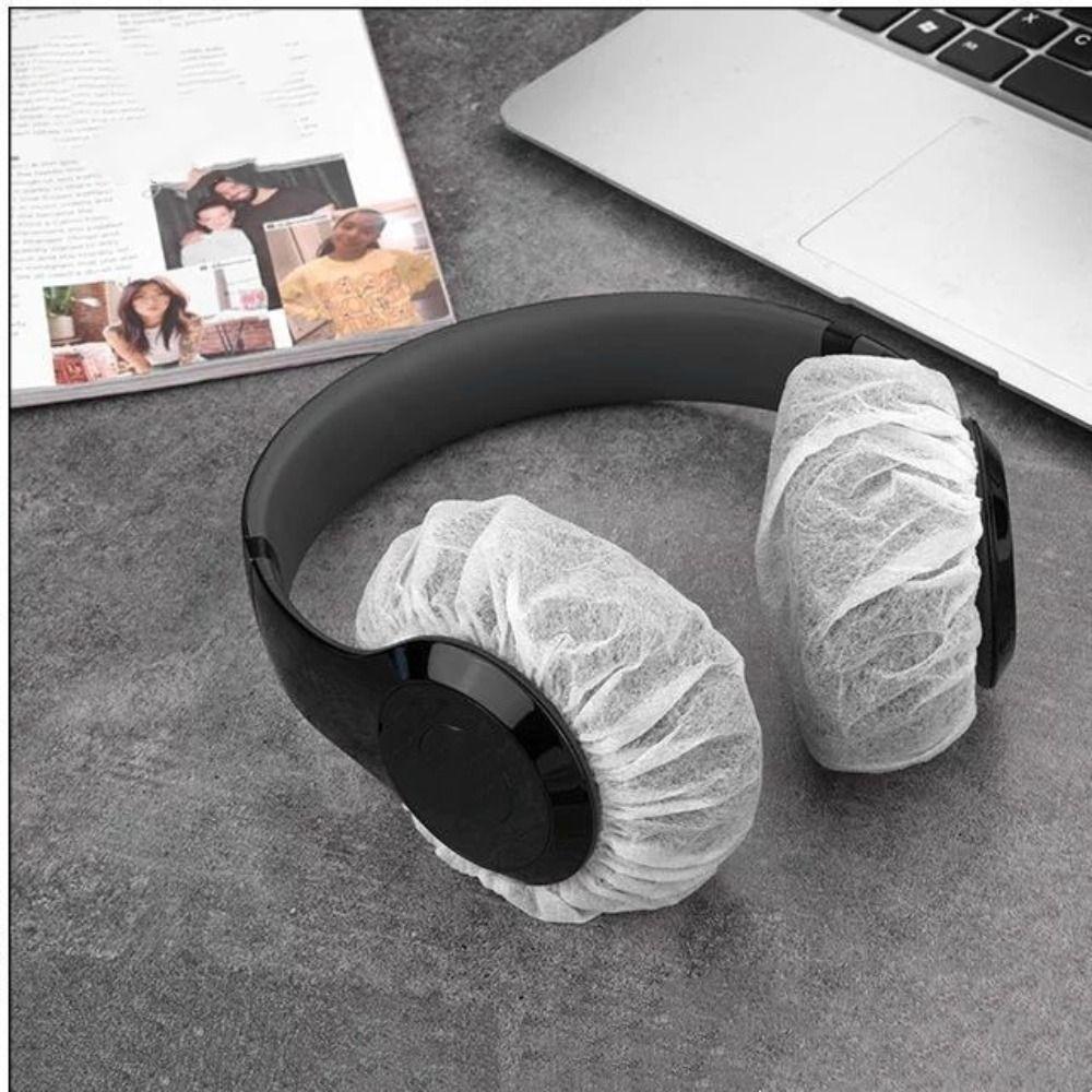 Sweat Proof Microphone Ear Pad Protectors Breathable Earmuffs Covers Audio Equipment