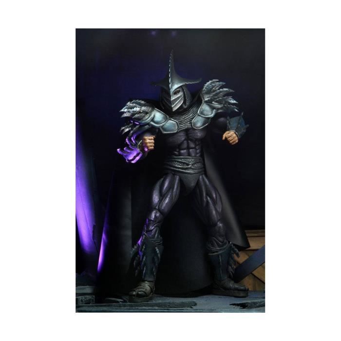 Neca - les tortues ninja - figurine super shredder (shadow master) 20 cm