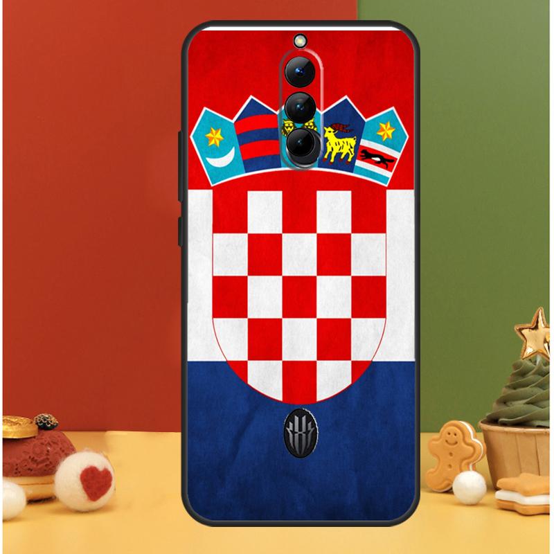 Croatia Flag Case For ZTE Nubia Red Magic 8 8S 9 Pro Plus RedMagic 5G 5S 6R 6S 7S 6 7 Pro Back Cover