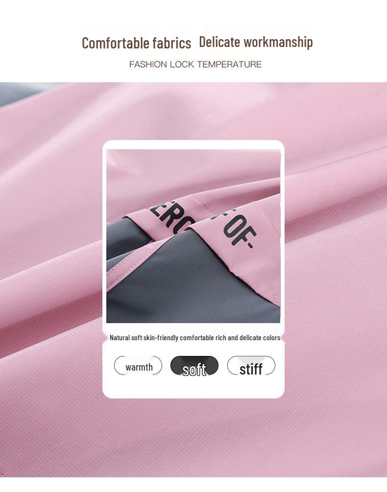 Girls' Spring 2026 Windbreaker: Hooded, Drawstring Jacket for Little to Large Children