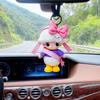 Car Plush Ornament LABUBU DIMOO WORLD Series Vinyl Face Original Blind Box Toys Action Anime Figure Doll  Christmas Gift  Air Outlet Ornament