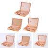 Storage Box Desktop Case Supplies Organizer Wooden for Markers Paint Brushes Paints