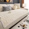 Comfortable Cotton Velvet Warm Velvet Sofa Cushion Light Luxury Style Thick Plush Sofa Cover Winter Cover Cloth Towel