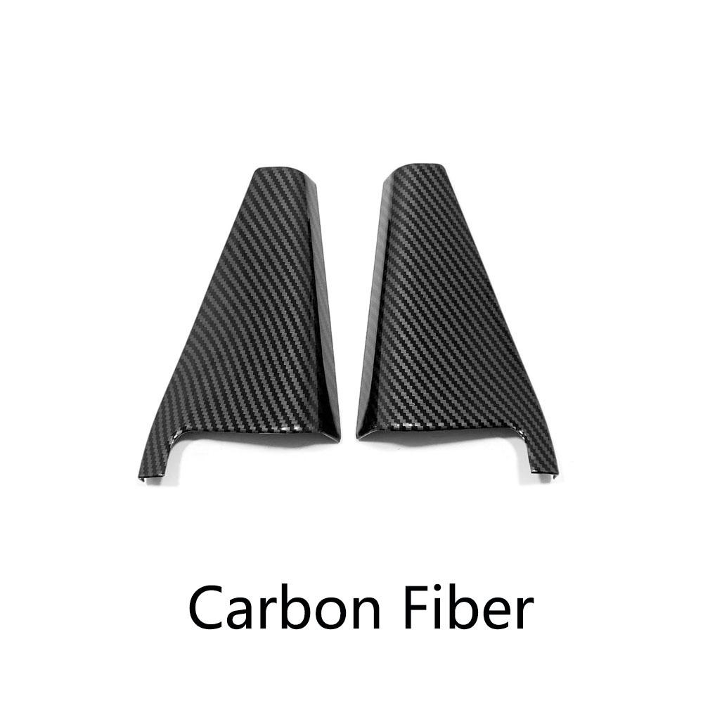 Car Rear Door Pillar Triangle Cover For Honda Fit Jazz     2024 Decoration Trim Frame Auto Interior Accessories