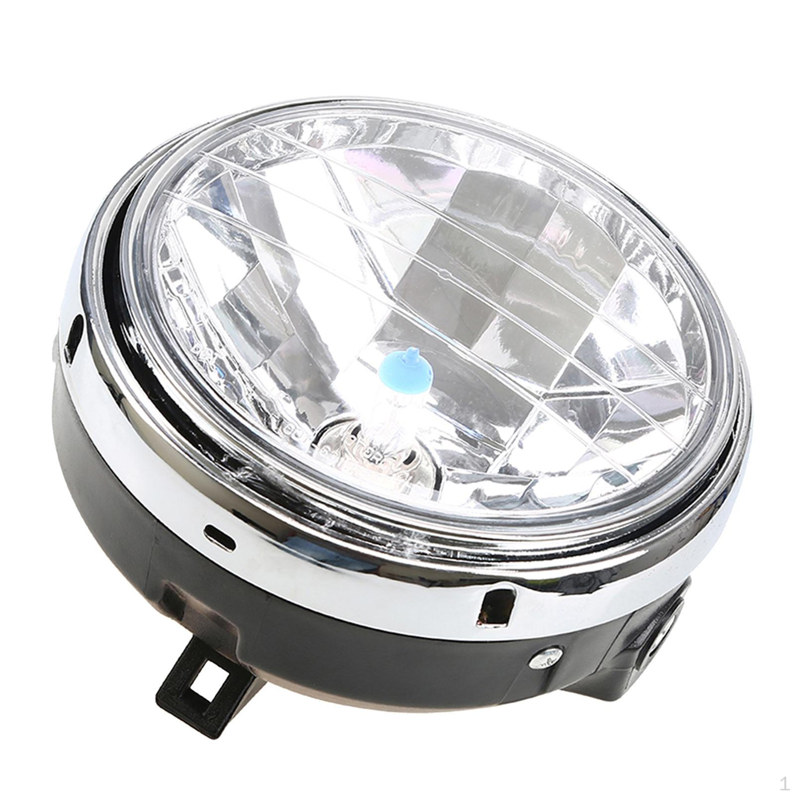 Motorcycle Chrome Halogen Front Headlight Lamp For CB400 CB1300
