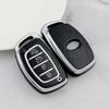 4 Buttons Smart Key Case For Hyundai Creta Ix35 Ix45 I10 I30 I40 Tucson Santa Fe Rena Sonata Elantra TPU Car Cover Accessories