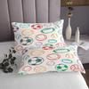 Ball Sports Pattern Bed Hat Four-Piece Bedding Set Bedroom Dormitory Bedding Decoration