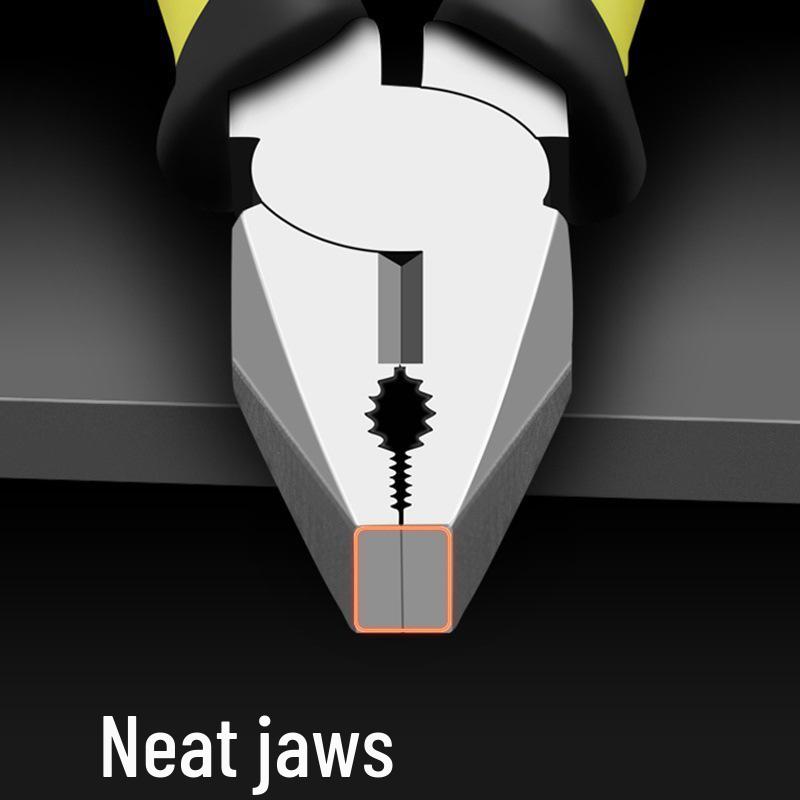 Tiger Multifunctional Needle Nose Pliers: Industrial Grade Wire Cutters and Strippers for Electricians