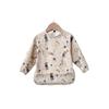 Reversible Waterproof Baby Smock & Bib - Denmark Painting Apron & Food Catcher Coverall